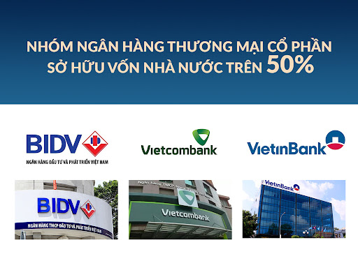 Nhóm ngân hàng Thương mại cổ phần sở hữu vốn nhà nước trên 50%