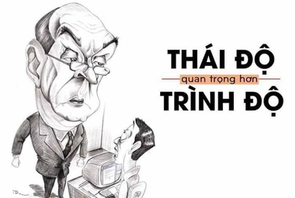 Thái độ quyết định thành công