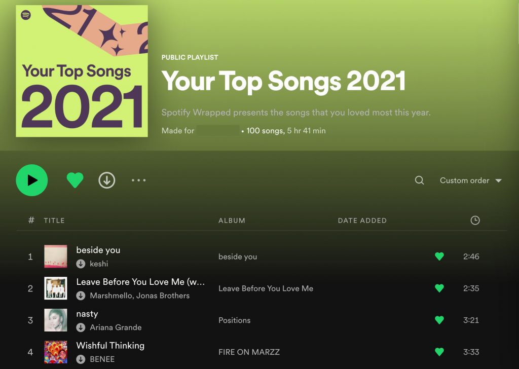 xu hướng marketing 2022 spotify wrapped