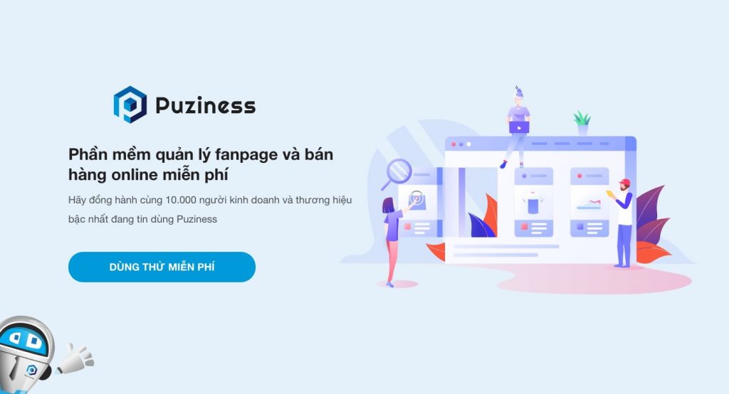 phần mềm marketing facebook free puziness